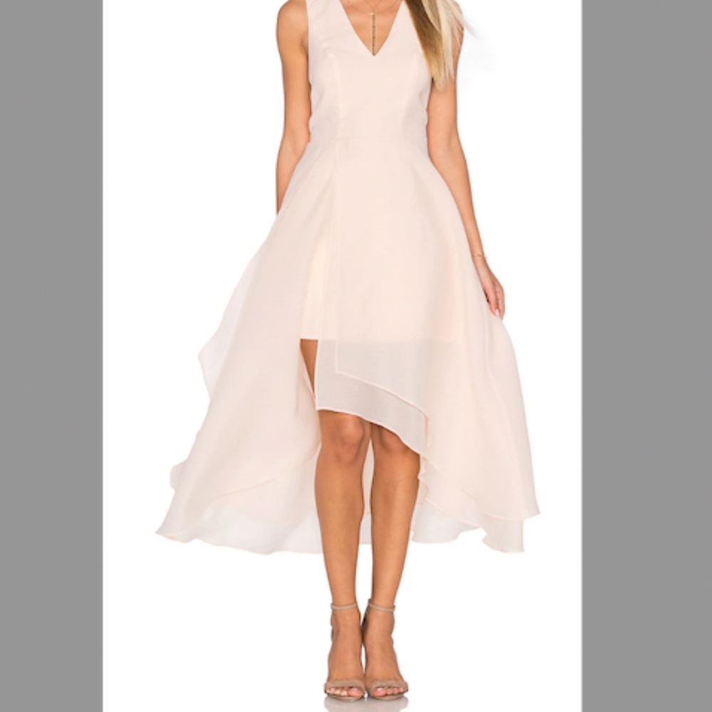 Keepsake All Yours Light Peach Dress XS